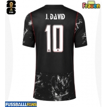 Kanada Jonathan David #10 Auswärtstrikot Frauen WM 2026 Kurzarm